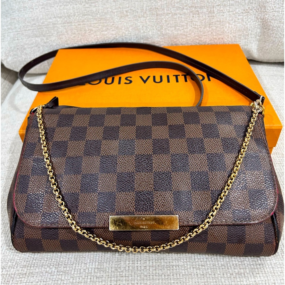 Louis Vuitton Brown Checkered Bag - Picture 2 of 15